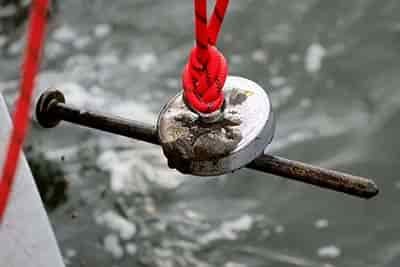 magnet fishing pulled up railroad tie nail