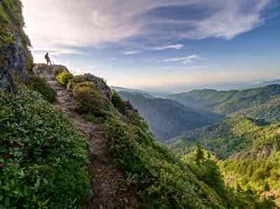 hiking the for the second time