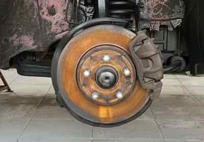 rusted brake rotor repair
