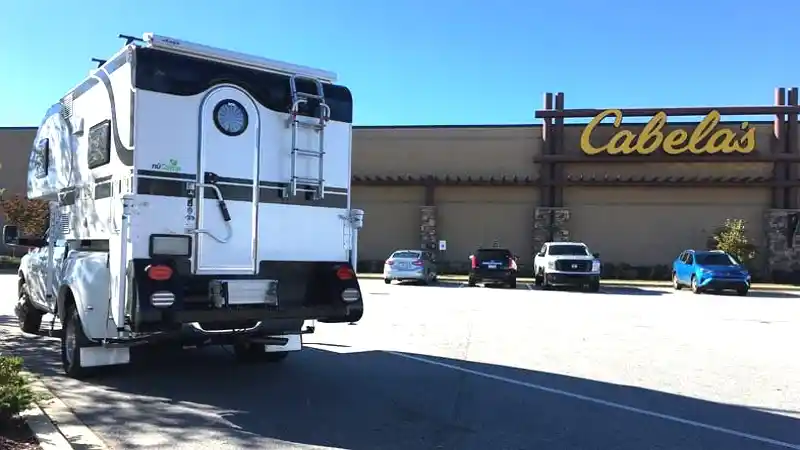 Cabelas Overnight RV Parking