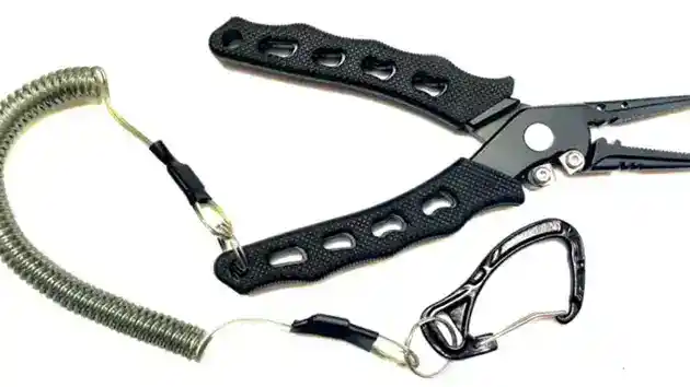 fishing pliers and belt clasp tool