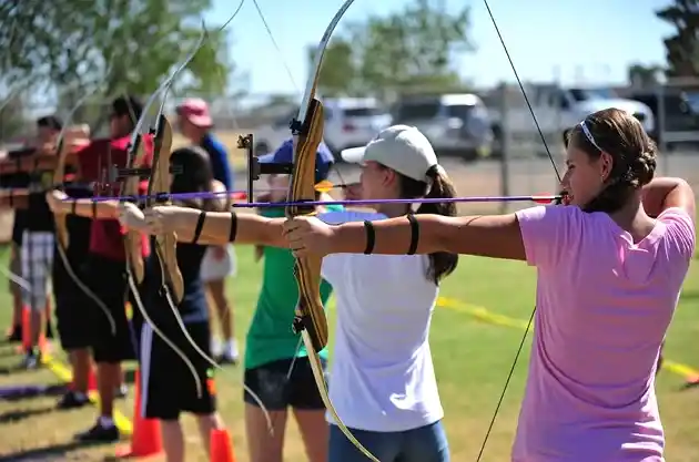 Competitive Bow Shooting