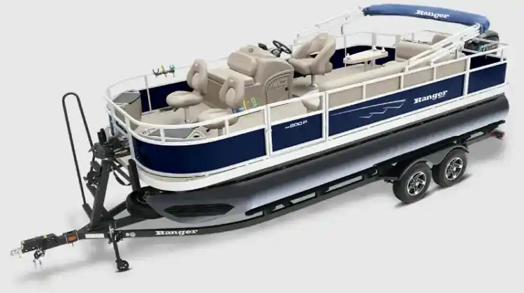 How High Does A Pontoon Boat Sit On A Trailer