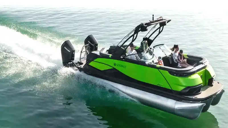 How Is A Pontoon Boat In Rough Water